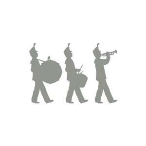  Marching Band SILVER/GREY vinyl window decal sticker 