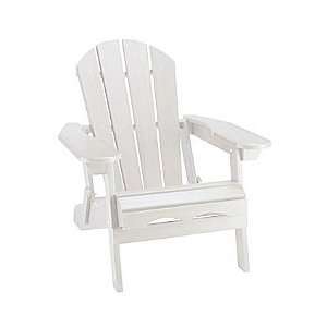  Adirondack Folding Chair White   Improvements