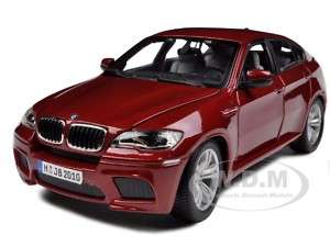 2011 2012 BMW X6 M X6M DARK RED 1/18  