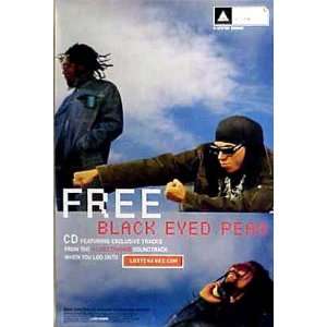  BLACK EYED PEAS Free 24x36 Poster 