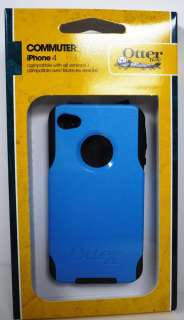   otterbox commuter case cover blue black for iphone 4 4S FAST SHIP