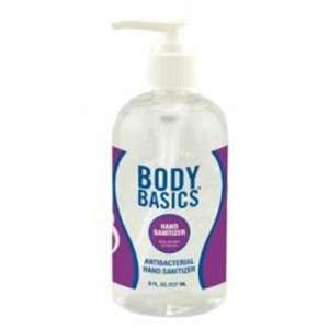  Body Basics 8.0oz Moisturizing Sanitizing Gel Case Pack 6 Beauty