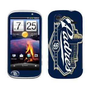   San Diego Padres Vinyl Adhesive Decal Skin for HTC Amaze Cell Phones