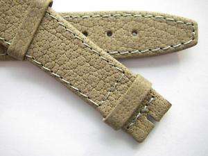 Buffalo leather liver swiss rendez vous watch band 19mm  