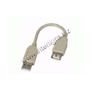 USB 2.0 EXTENSION CABLE FEATURES ONE USB A MALE CONNECTOR AND ONE USB 