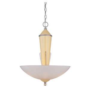   Retro Three Light Bowl Pendant from the Rocket by Pierce Paxton
