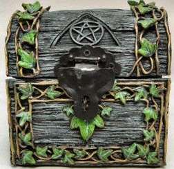 Nemesis Now~Triple Goddess Trinket Box~Wicca~Pentacle  