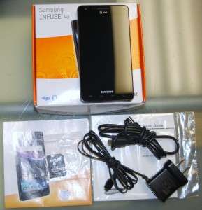 Samsung i997 4G Infuse   16GB   Caviar Black (Unlocked) Smartphone 