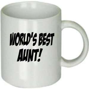  Worlds Best Aunt Ceramic Coffee Cup 