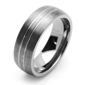   Wedding Band Grooved Ring For Men & Women (5?to 15) Size 5 Cobalt Free