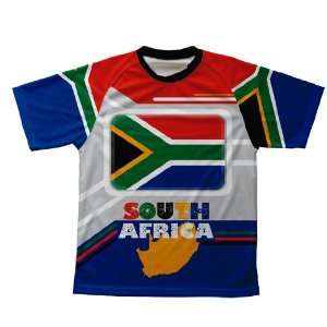 South Africa Technical T Shirt for Youth Sports 