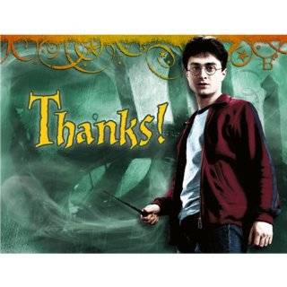 Harry Potter Birthday Party Thank You Notes   8 Count