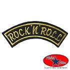 Rock n Roll Iron On Patch Rockabilly Tattoo Punk Retro Kustom Cool 50s 