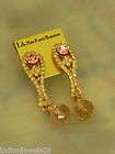 BOLLYWOOD INDIAN BRIDAL GOLD PLATED NECKLACE EARRING 3P  