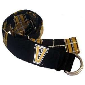  Vanderbilt Commodores Fabric Belt NCAA College Athletics 