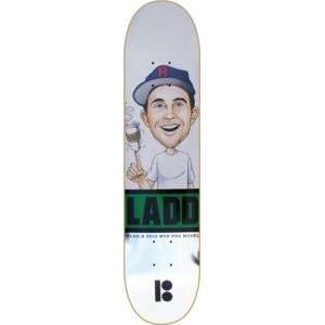  Plan B PJ Ladd Prolite MVP Skateboard Deck   7.62 x 31 