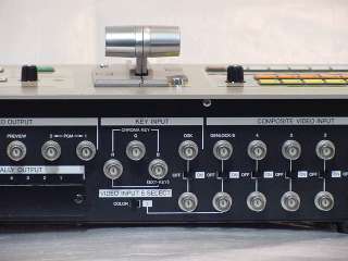JVC KM 1200 Pro Special Effects Video Switcher / Mixer  