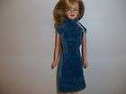 Vintage Barbie Suzette Tressy Lillie Babs Cindy Clone Blue Velour 