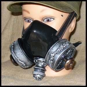   Victorian Gas Mask respirator Cyber punk goth sci fi biker face mask