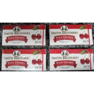 Boxes Smith Brothers Cough Drops Wild Cherry 14 Ct by Smith Brothers