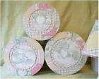 Fabric Covered Hat Boxes, Pink & Sage, Hey Diddle Diddle Patchwork