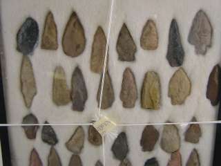 Lot 54 Projectile Points Fort Ancient Arrowheads  