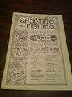   1892 SHOOTING FISHING MAGAZINE COLT WINCHESTER HUNTING SMITH WESSON