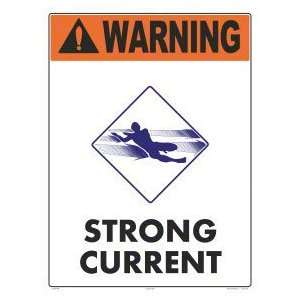  Sign Warning Strong Current 7051Wd1824E