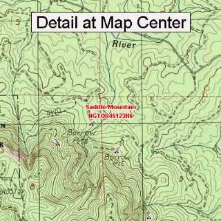   Map   Saddle Mountain, Oregon (Folded/Waterproof)