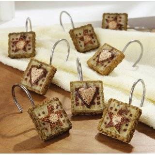 Hearts And Stars Country Shower Hooks By Collections Etc