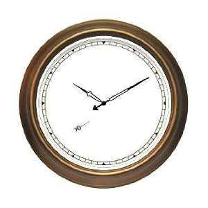   The Craftsman Indoor Outdoor 18 Wide Round Wall Clock