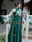China Kimono Lotus Green Dancing Dress Cosplay Custom Made Han Fu