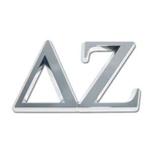  Delta Zeta Sorority Chrome Auto Emblem Automotive
