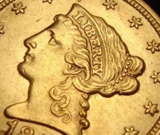 1853 $2 1/2 Liberty Head Gold Coin Quarter Eagle BU MS  