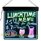 Write on LED Message Board Lighted Menus+Signs 17x17   Free 