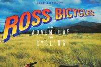 Vintage Ross 1986 Bicycles Catalog NEW Old Stock Mt. Hood Eurotour 