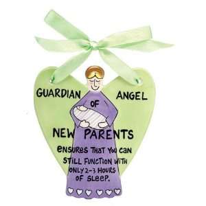 Guardian Angel of New Parents   Inspirational Wall Decor from Our Name 