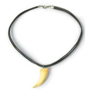  Caveman/Cavewoman Tooth Necklace Costume Accessory Toys 