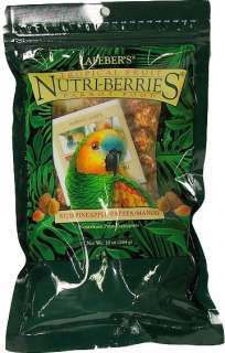 Lafeber Tropical Fruit Nutri Berries Parrot Food 10 oz  