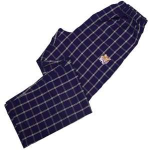    LSU Tigers Purple Plaid Cover Pajama Pants