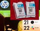 NEW SEALED Genuine HP 21 22 C9509FN Ink Cartridge Combo