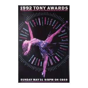 THE 1992 TONY AWARDS Poster 