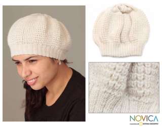 SUBLIME~~Peru Handmade 100% Alpaca Wool Hat by Novica  