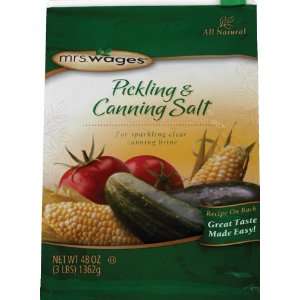  MRS. WAGES (PRECISION FOODS), MRS WAGES PICKLING SALT 3 
