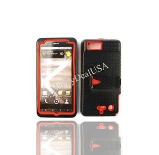 in 1 Hybrid CASE For Motorola Droid X2 MB870 PHONE COVER FACEPLATE 