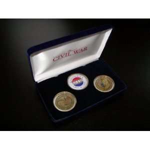  Missouri Civil War Challenge Coins in Presentation Box 