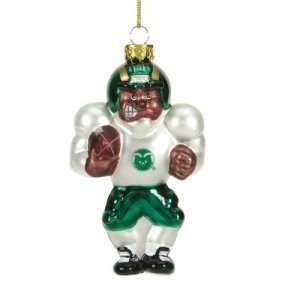  Colorado State Rams NCAA Glass Player Ornament (4 African 