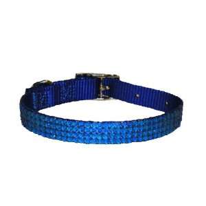  Swarovski Crystal Dog Collar Capri Blue 14