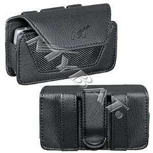  Horizontal Pouch Carry Case Belt Clip for HTC Shadow, Kyocera M1000 
