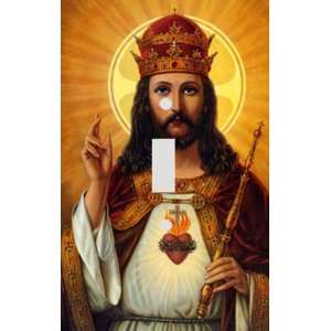  Christ the King Decorative Switchplate Cover